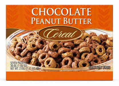 NutriWise Chocolate Peanut Butter Cereal | 15g High-Protein Breakfast (7ct)