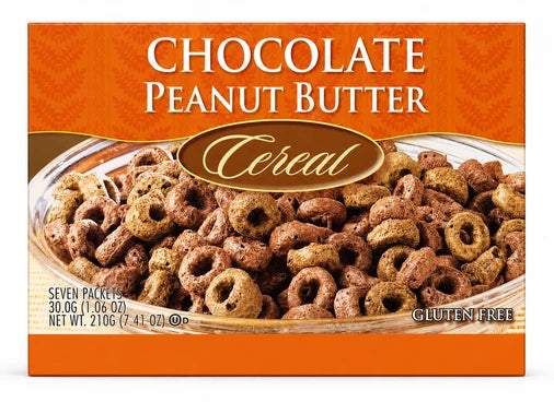 NutriWise Chocolate Peanut Butter Cereal | 15g High-Protein Breakfast (7ct)