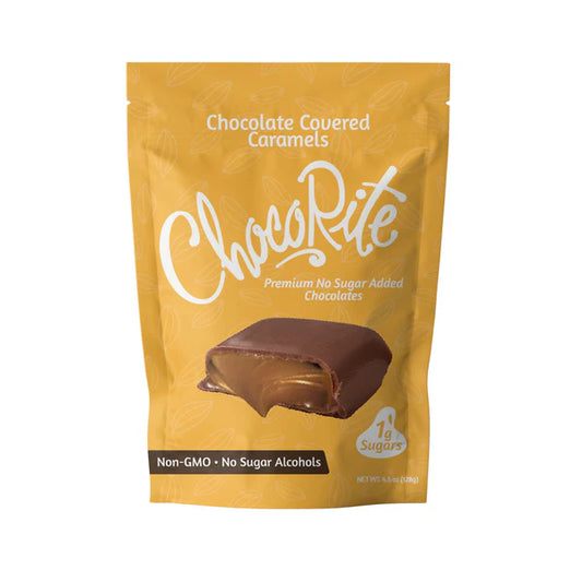 Chocorite Chocolate Covered Caramels | Keto-Friendly (8 ct)