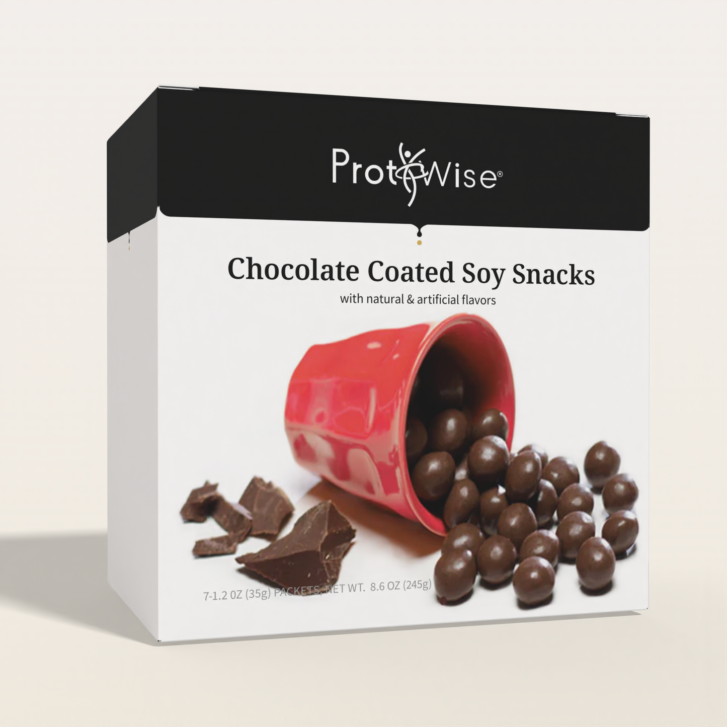 ProtiWise Chocolate Coated Soy Snacks (7ct)