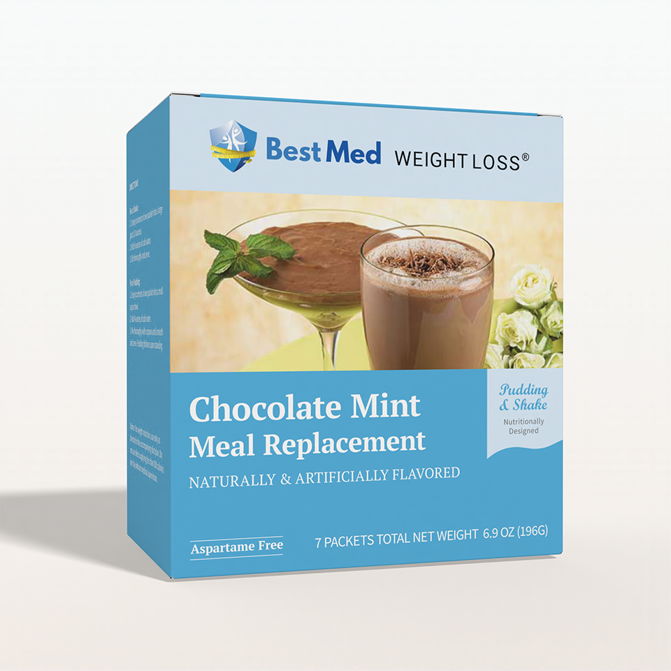 BestMed Chocolate Mint Pudding & Shake With Fiber (7ct)