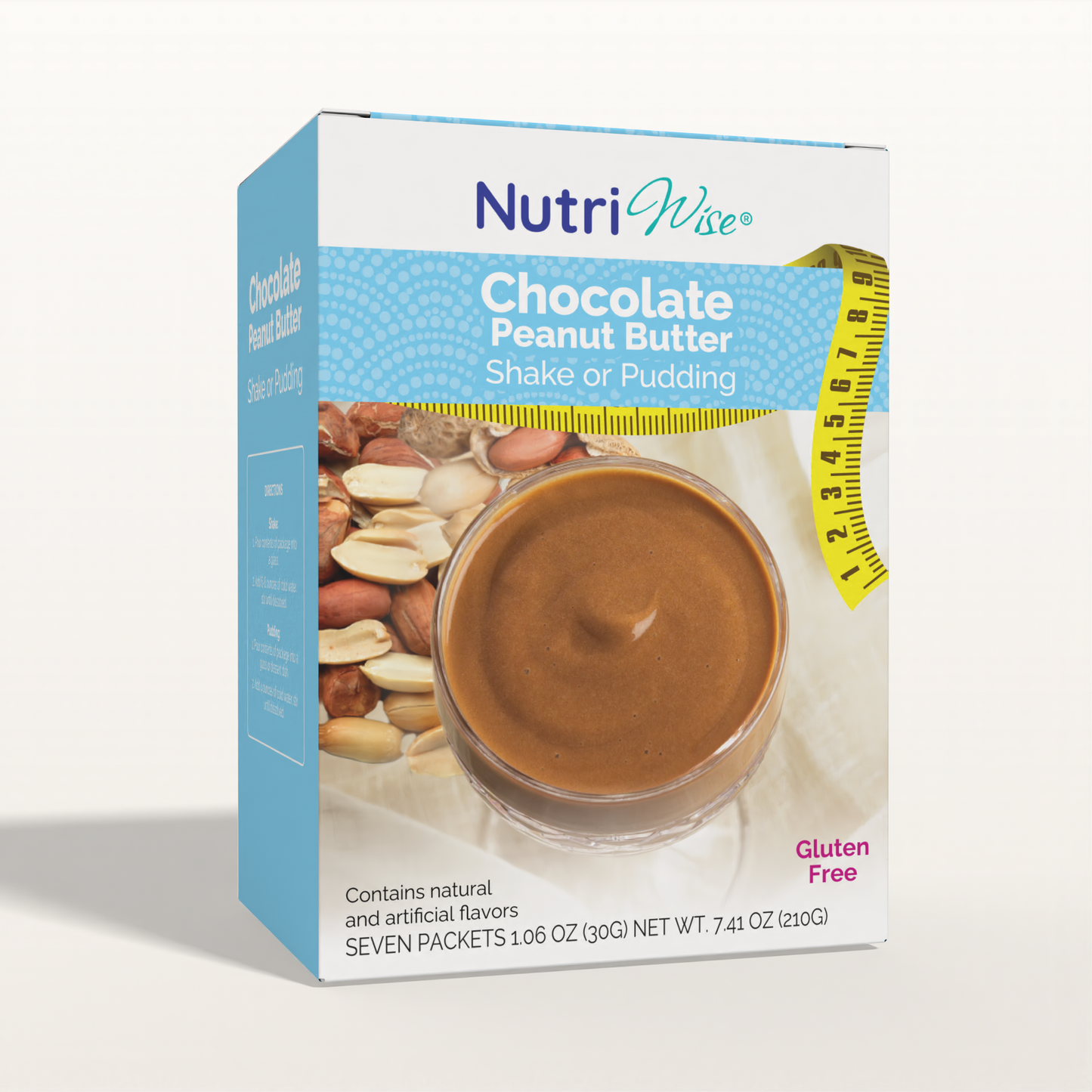 NutriWise Chocolate Peanut Butter Protein Shake or Pudding (7ct)