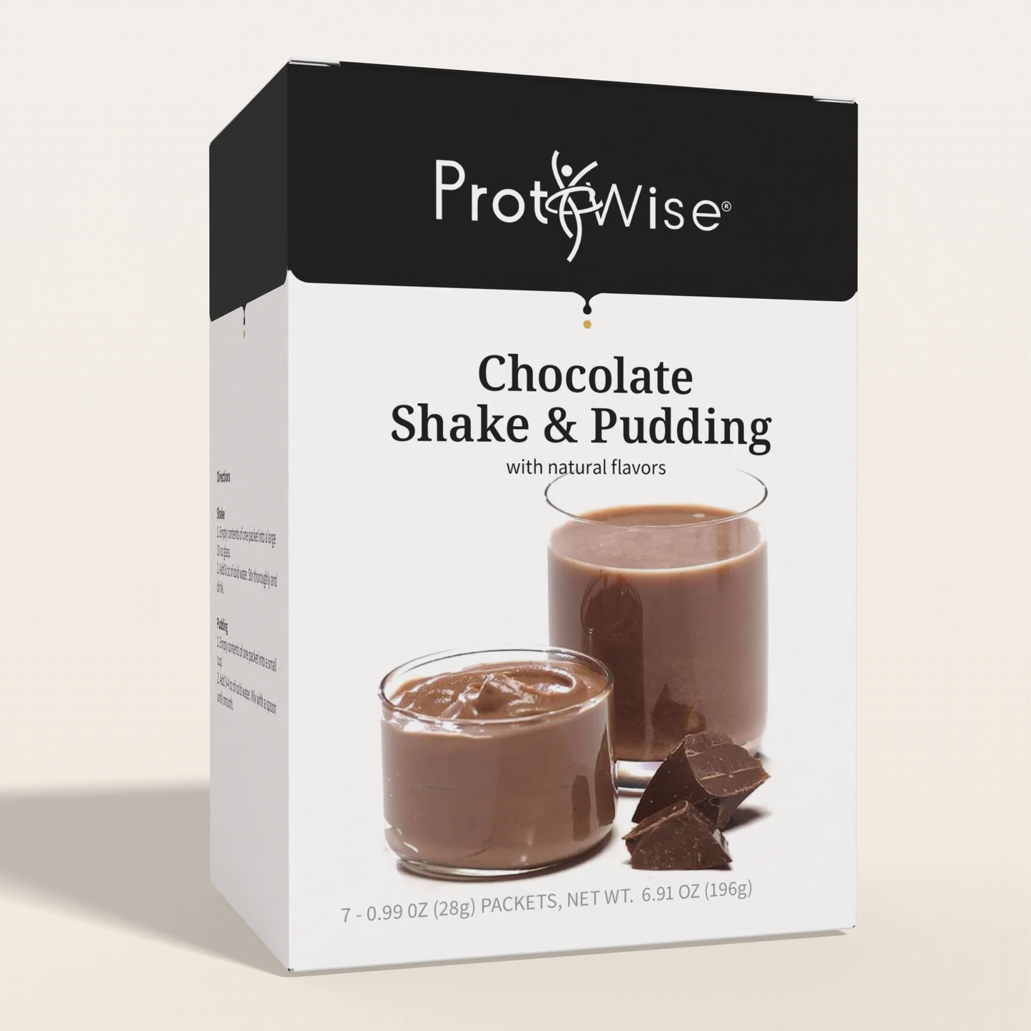 ProtiWise High-Protein Chocolate Shake or Pudding (7ct)