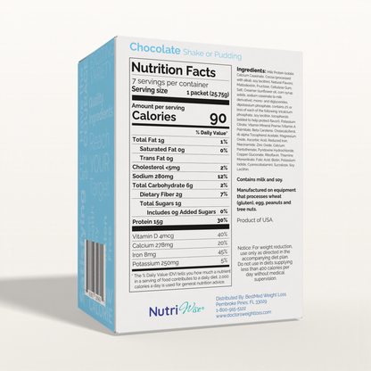 NutriWise Chocolate Protein Shake or Pudding (7ct)