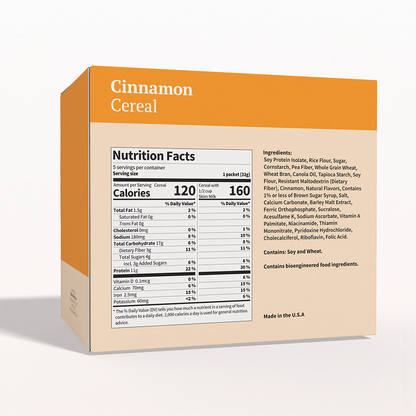 BestMed High-Protein Cereal, Cinnamon~O (5ct)