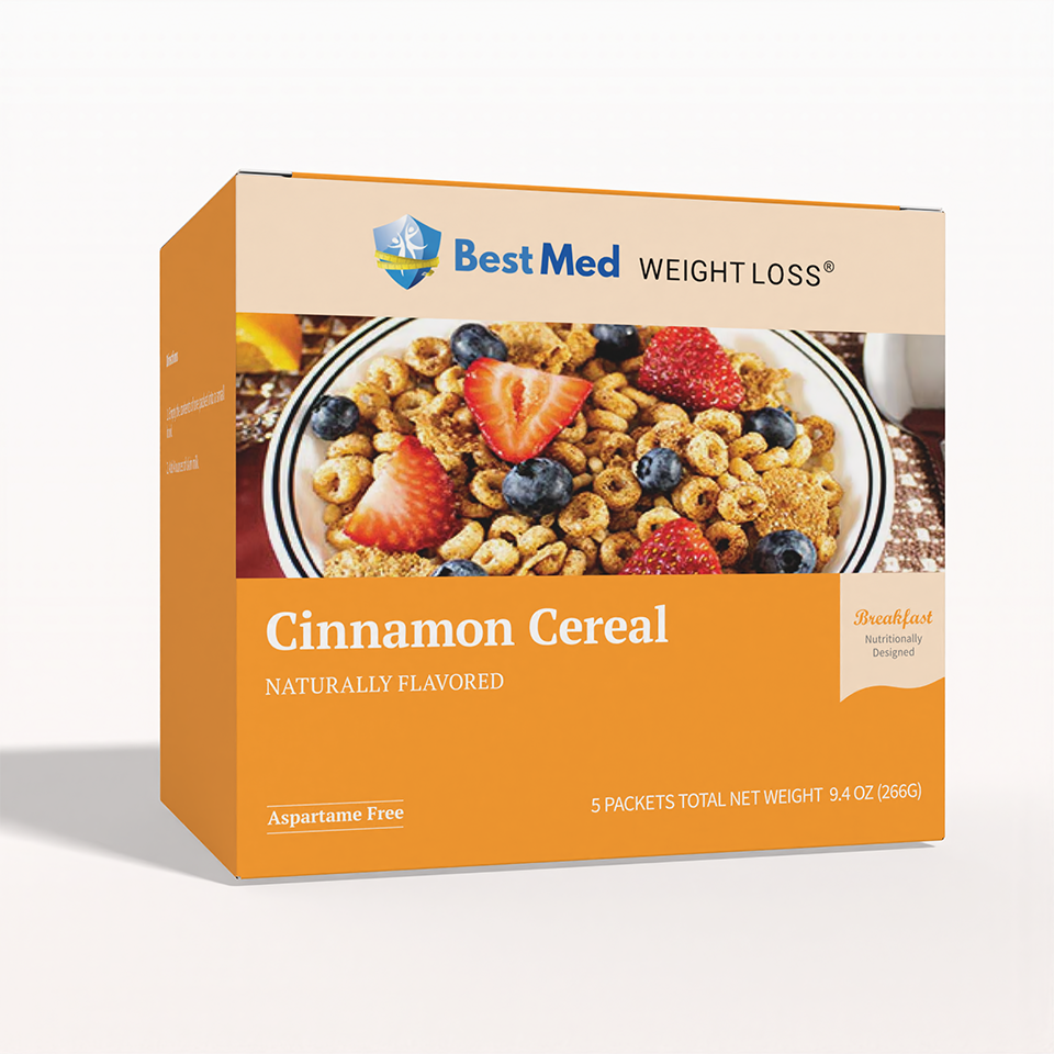 BestMed High-Protein Cereal, Cinnamon~O (5ct)