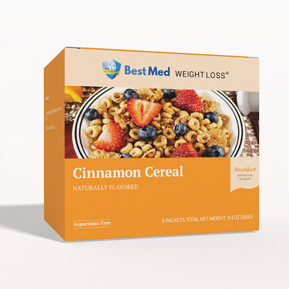 BestMed High-Protein Cereal, Cinnamon~O (5ct)