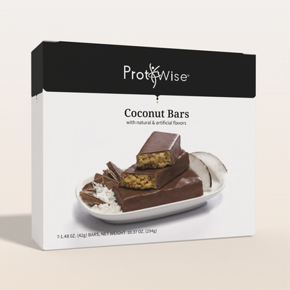 ProtiWise Coconut Diet-Friendly Protein Bars (7ct)