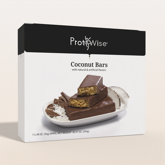 ProtiWise Coconut Diet-Friendly Protein Bars (7ct)