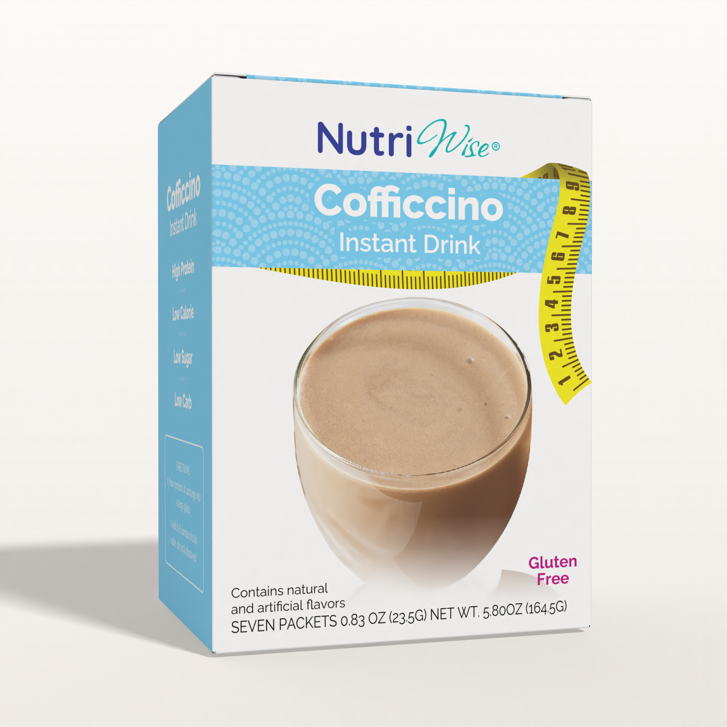 NutriWise Cofficcino Instant Protein Drink (7ct)