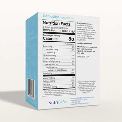 NutriWise Cofficcino Instant Protein Drink (7ct)