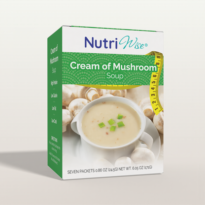 NutriWise High-Protein Soup | Cream of Mushroom (7ct)