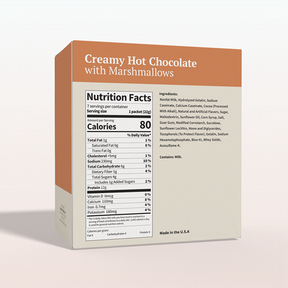 BestMed Creamy Hot Chocolate with Marshmallows (7ct)