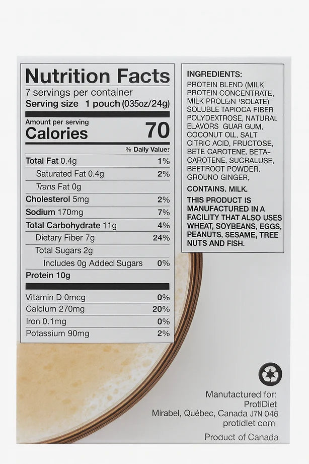 ProtiDIET High Protein Creamy Mango Smoothie (7ct)