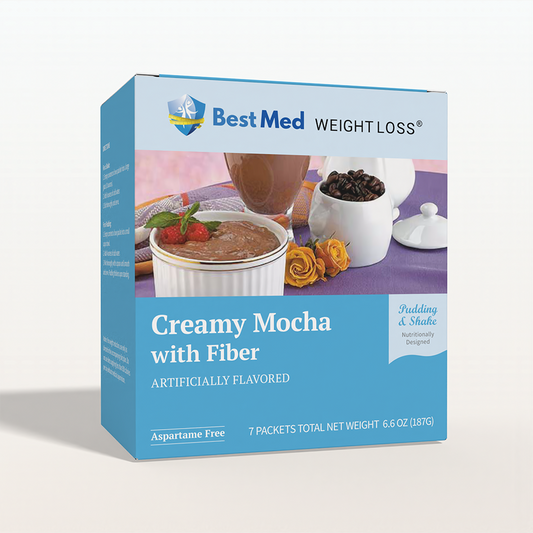 🎁 BestMed Creamy Mocha Pudding & Shake With Fiber (7ct) (100% off)