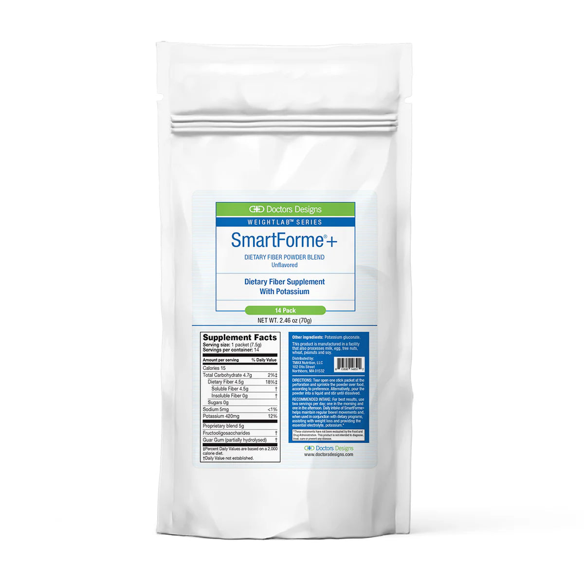 Doctors Designs SmartForme+ Fiber Supplement (14ct)
