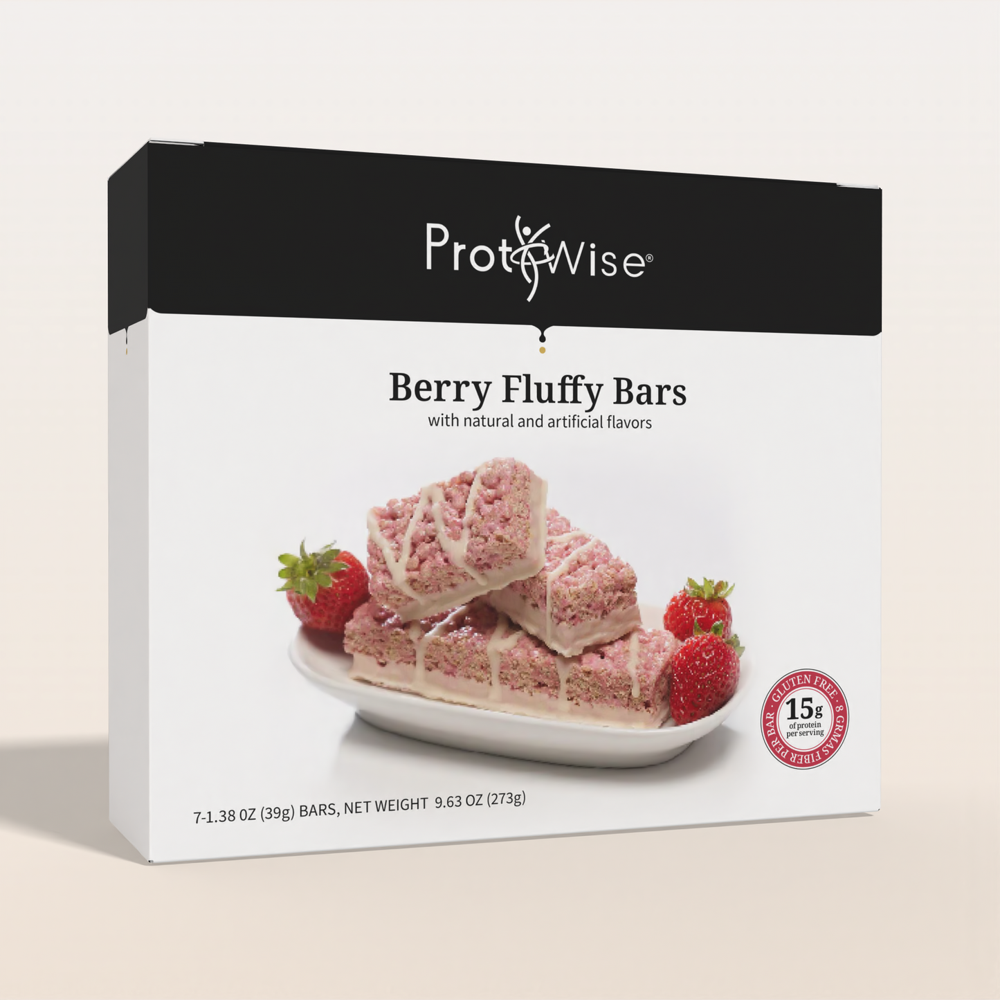 ProtiWise Fluffy Berry Bars (7ct)