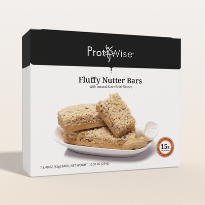 ProtiWise Fluffy Nutter Diet-Friendly Protein Bars (7ct)