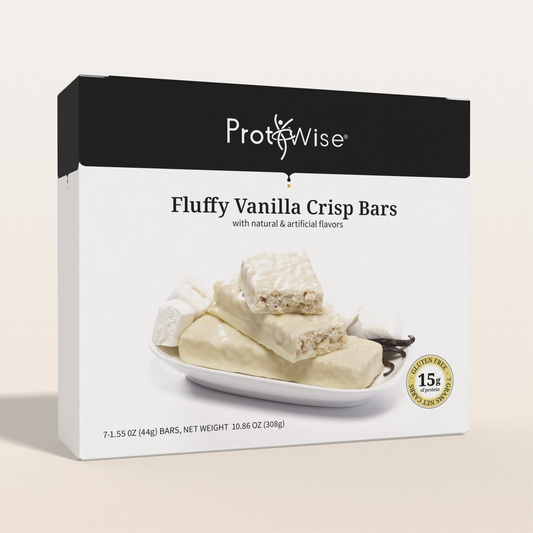 ProtiWise Fluffy Vanilla Crisp Diet-Friendly Protein Bars (7ct)