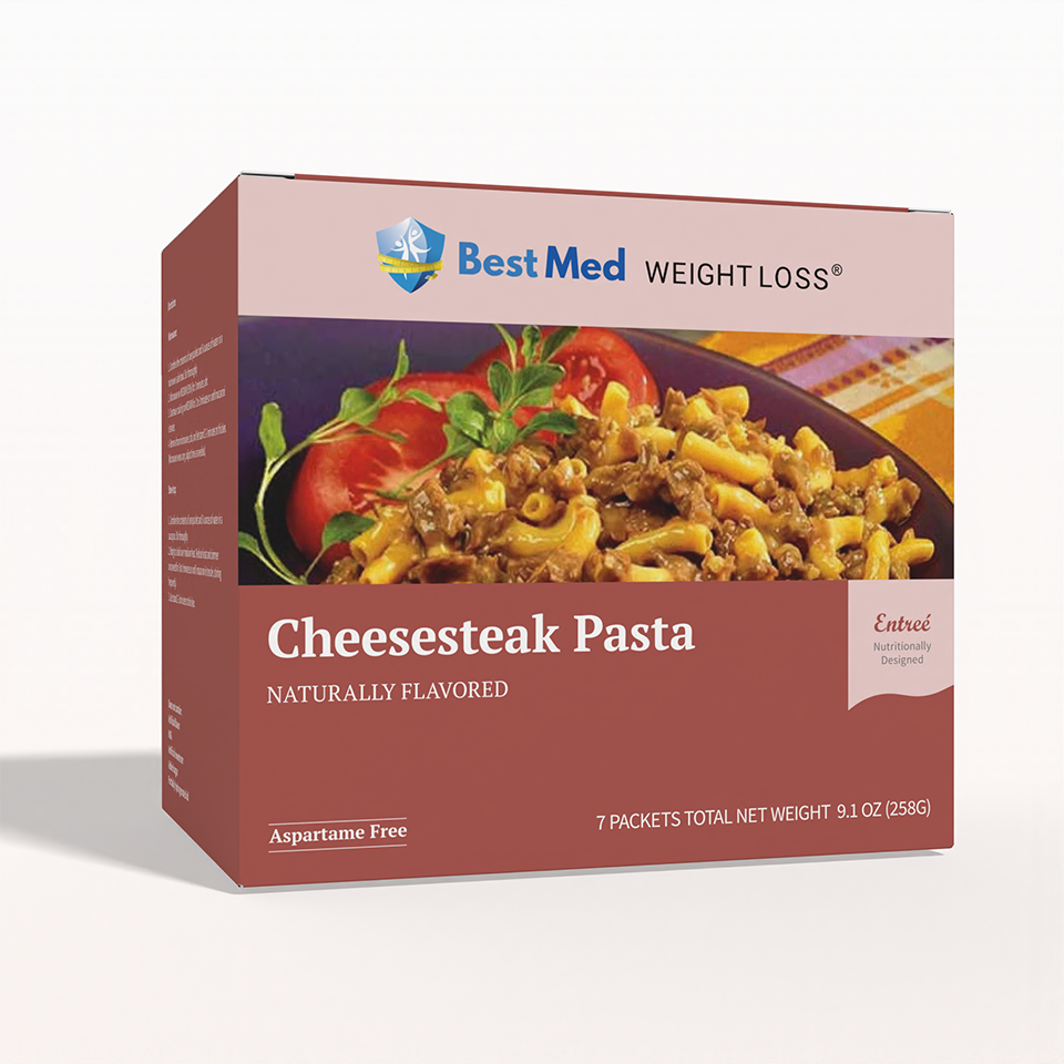 BestMed High-Protein Meal, Cheesesteak Pasta Entree (7ct)