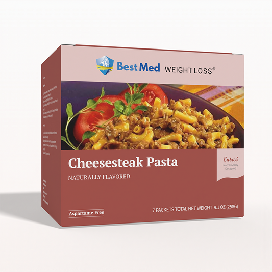 BestMed High-Protein Meal, Cheesesteak Pasta Entree (7ct)
