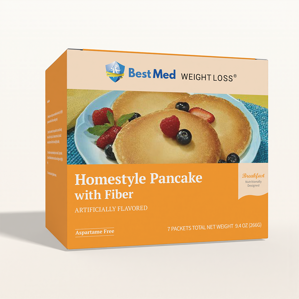 BestMed Homestyle High-Protein Pancake with Fiber  (7ct)