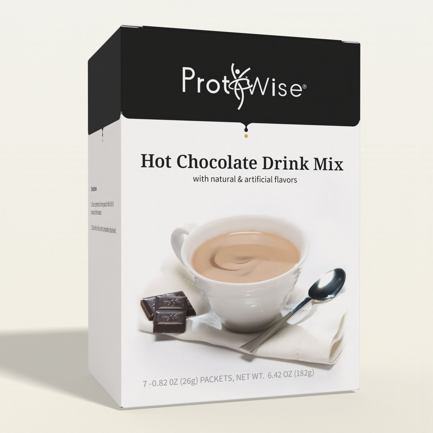 ProtiWise Hot Chocolate Drink | High-Protein (7ct)