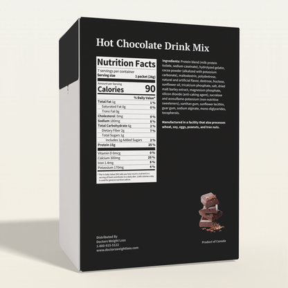 ProtiWise Hot Chocolate Drink | High-Protein (7ct)