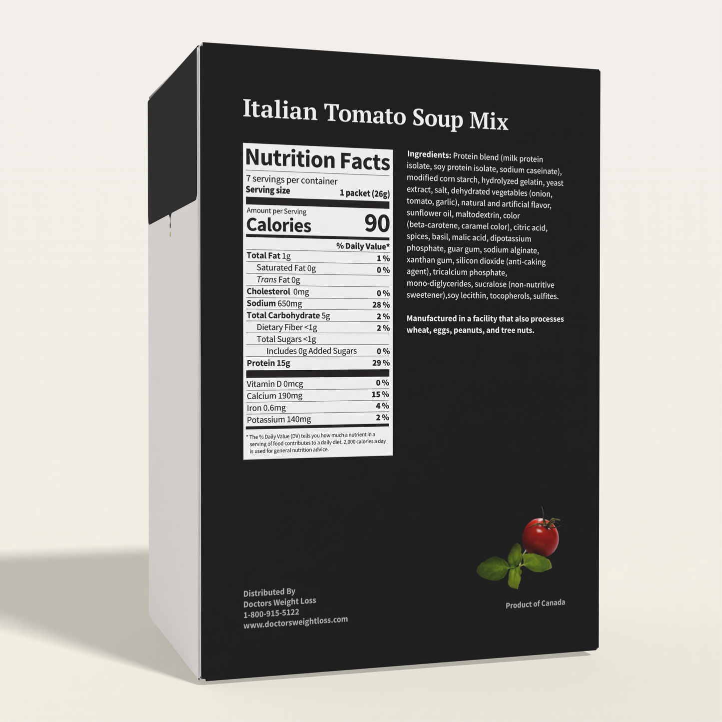 ProtiWise Italian Tomato Soup | High-Protein (7ct)