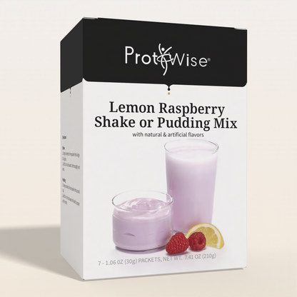 ProtiWise Lemon Raspberry Shake or Pudding Mix (7ct)