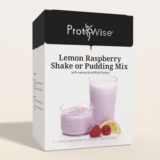ProtiWise Lemon Raspberry Shake or Pudding Mix (7ct)