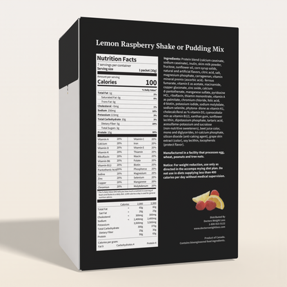 ProtiWise Lemon Raspberry Shake or Pudding Mix (7ct)