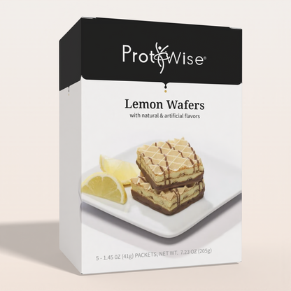 ProtiWise Lemon Protein Wafers (5ct)