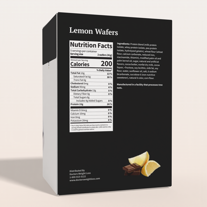 ProtiWise Lemon Protein Wafers (5ct)