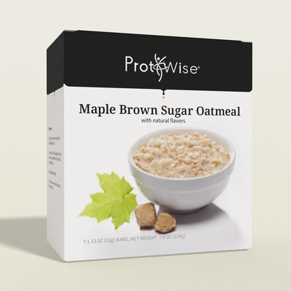 ProtiWise Maple Brown Sugar Oatmeal (7ct)