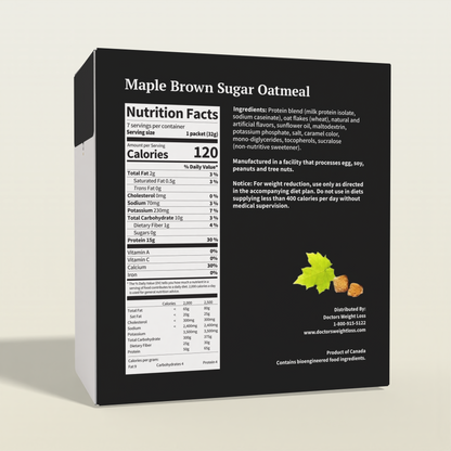 ProtiWise Maple Brown Sugar Oatmeal (7ct)
