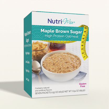 NutriWise Maple Brown Sugar Protein Oatmeal (7ct)