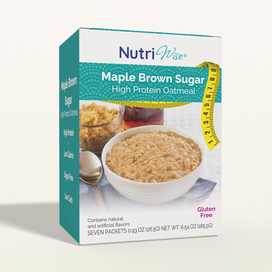 NutriWise Maple Brown Sugar Protein Oatmeal (7ct)