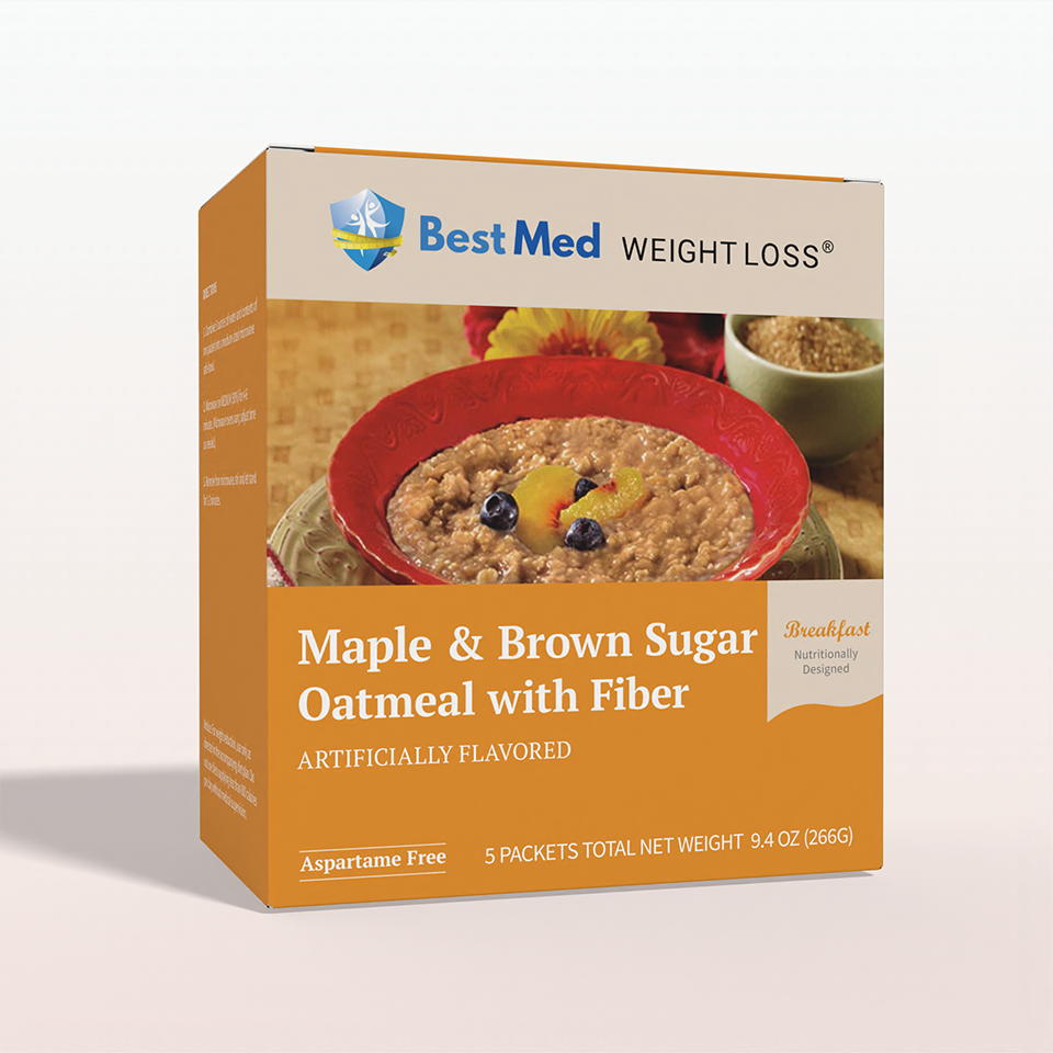 🎁 BestMed High-Protein Oatmeal, Maple Brown Sugar (5ct) (100% off)