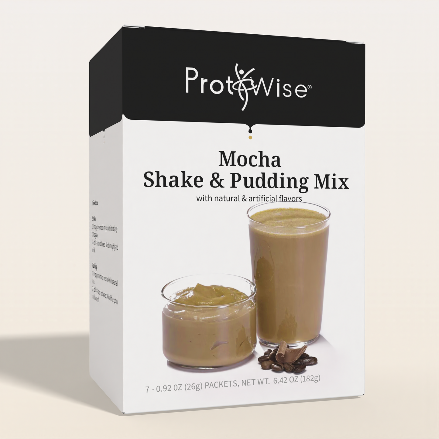 ProtiWise High-Protein Mocha Shake or Pudding Mix (7ct)