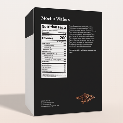 ProtiWise Mocha Wafers (5ct)