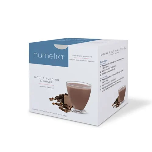 Numetra Mocha | Pudding & Shake | 20g Protein (7ct)
