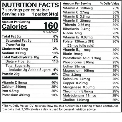 Numetra Chocolate Caramel Pudding and Shake | 20g Protein | 7 Count