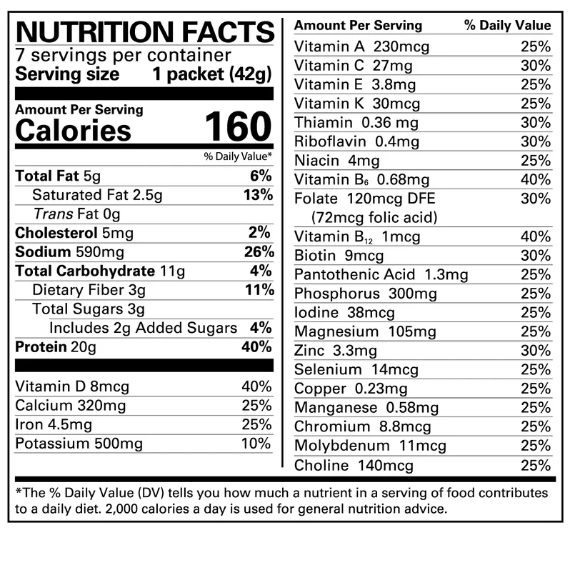 Numetra Creamy Chicken Soup | 20g Protein | 7 Count