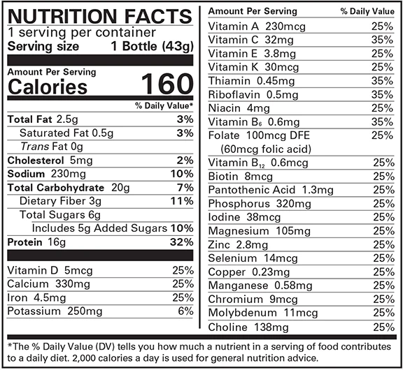 Numetra Mocha Shake | 16g Protein | 1 Bottle