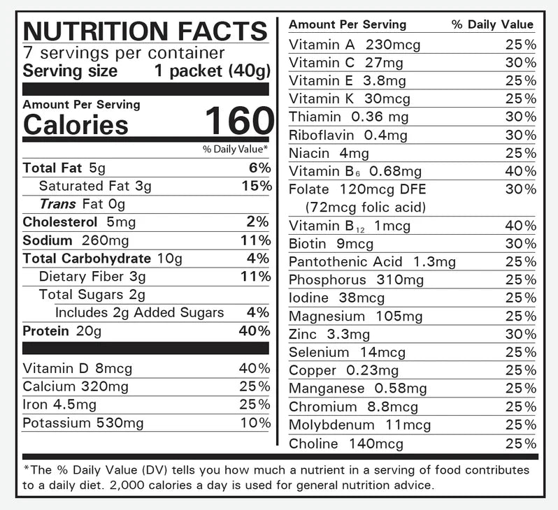Numetra Caramel Coffee Frappe | 20g Protein | 7 Count