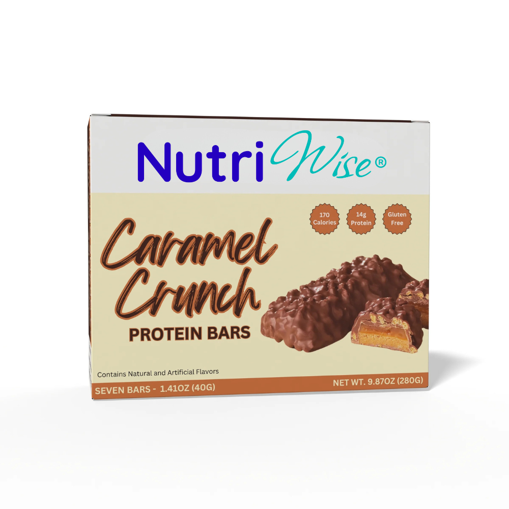 NutriWise Caramel Crunch Bars (7ct)