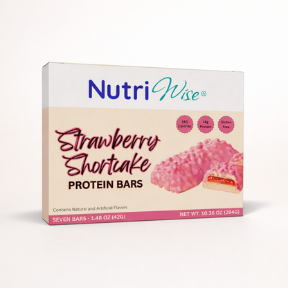 NutriWise Strawberry Shortcake Bars (7ct)
