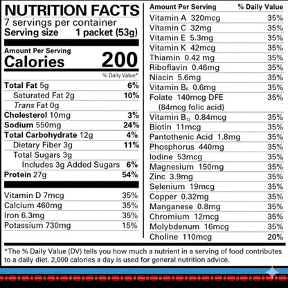 New Direction Chocolate Caramel 27g Protein Shake
