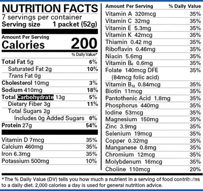 New Direction Creamy Vanilla Pudding | 27g Protein  | 7 Count
